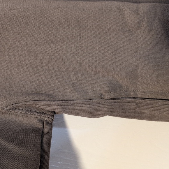 Pumiey Taupe Olive Green Oversized Crewneck Women's Size L Sweatshirt NWT - Picture 3 of 11